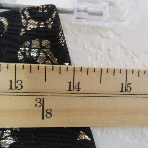 bebe* Women's Fully Lined 6" Front Zipper Slit Textured BOHO Pencil Skirt~Size 0 - Picture 5 of 9